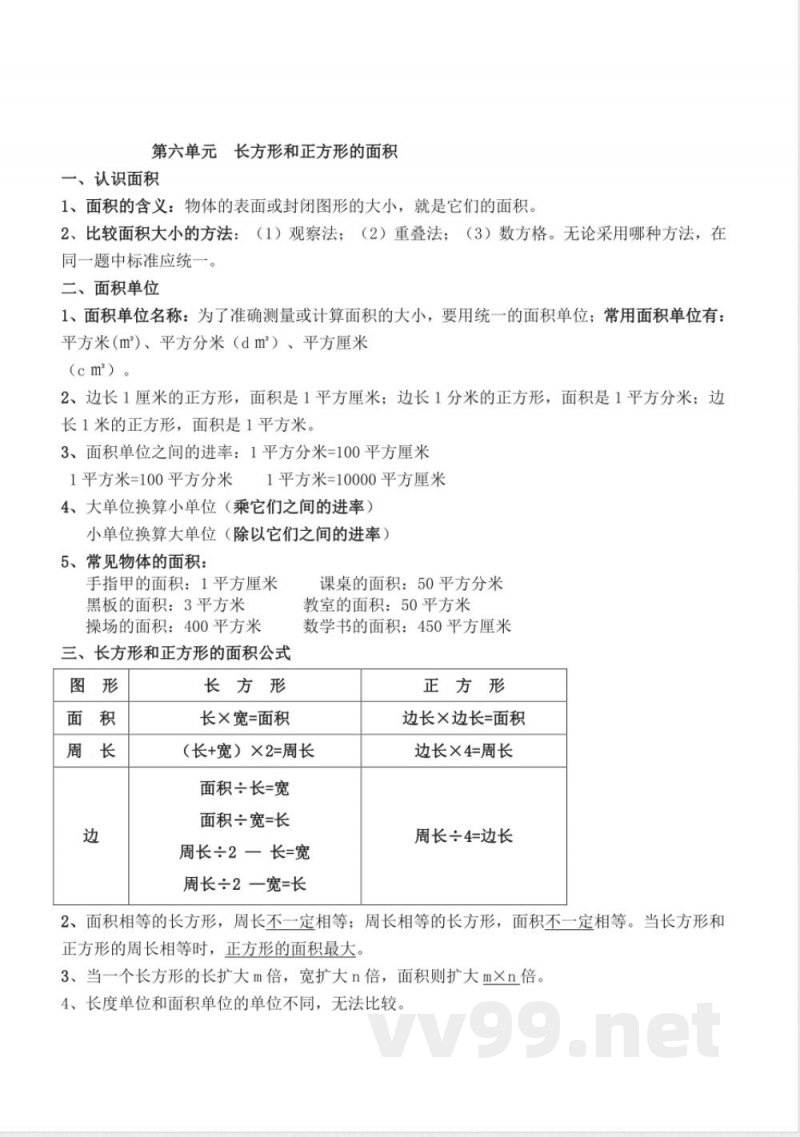 2025年数学苏教版三年级下册知识点汇总 2025年数学苏教版三年级下册知识点汇总