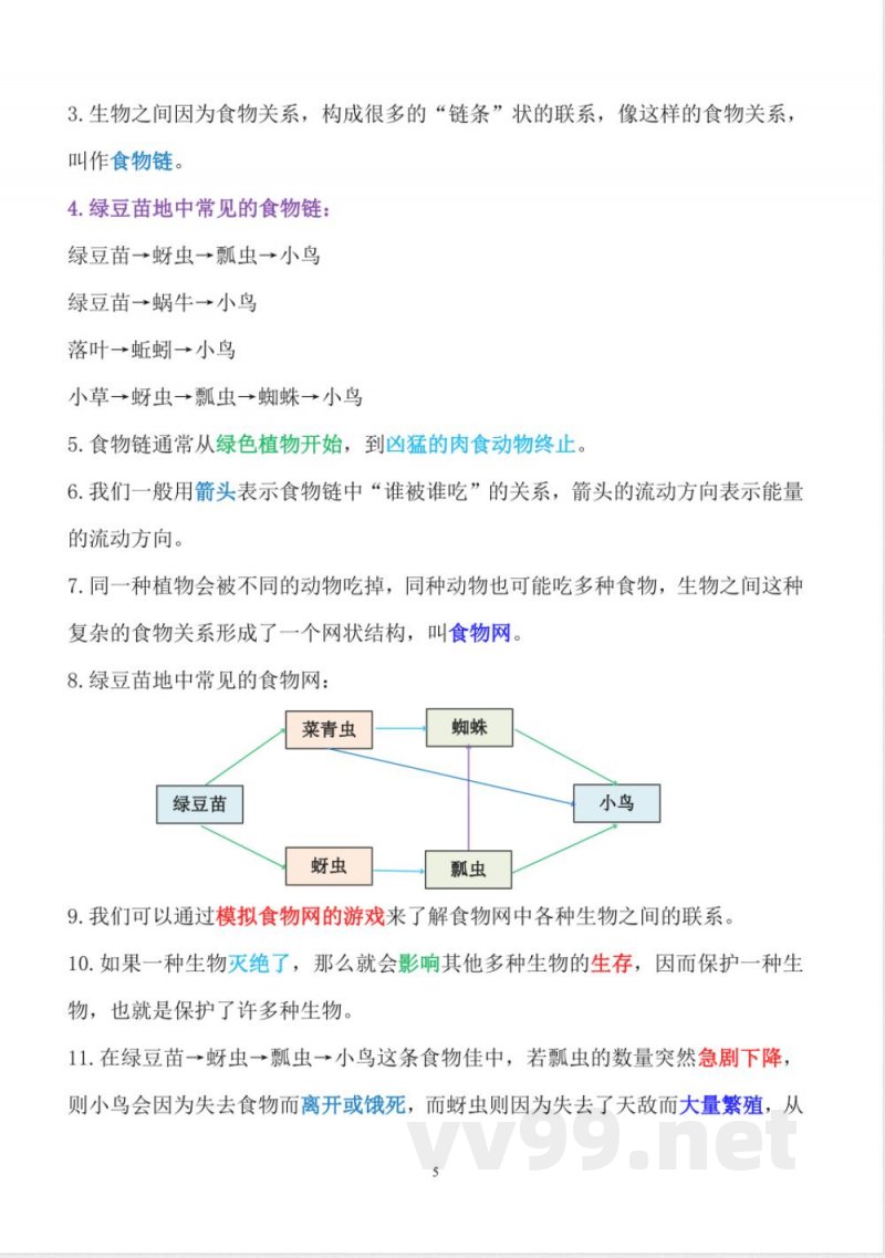 教科版五年级下册科学全册精编知识点 教科版五年级下册科学全册精编知识点