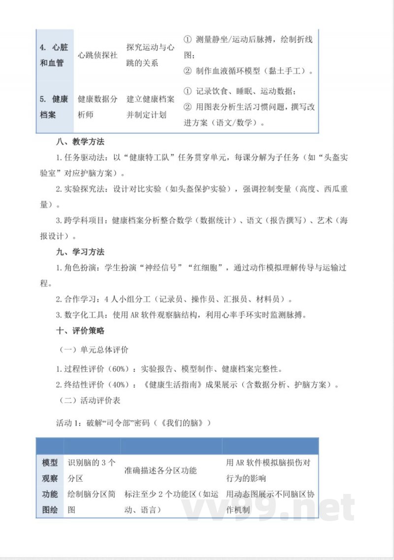 青岛版科学五年级下册全册大单元教学设计 青岛版科学五年级下册全册大单元教学设计