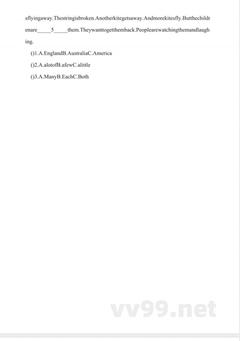 外研版八年级英语下册Module-7单元试题