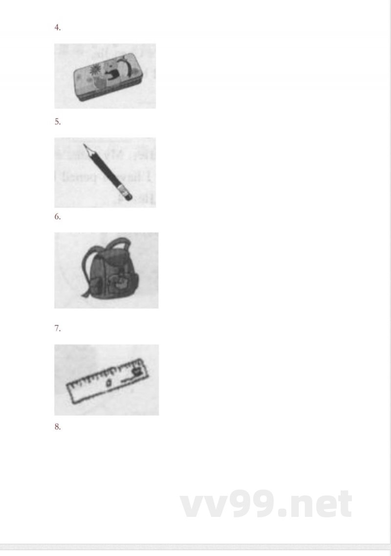 人教pep版三年级英语上册Unit1__单元测试__1