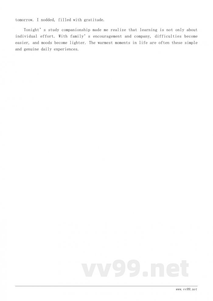 关于“我最亲的人”的一天：小学生日记100字