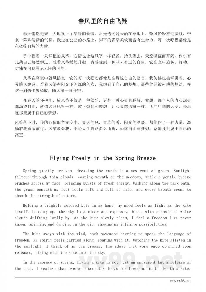 春天的风筝:在大自然中感悟自由与梦想 春天的风筝:在大自然中感悟自由与梦想