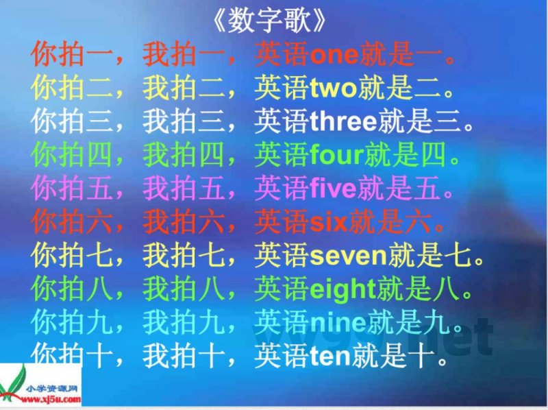 【三年级英语】(教科版)三年级英语上册课件