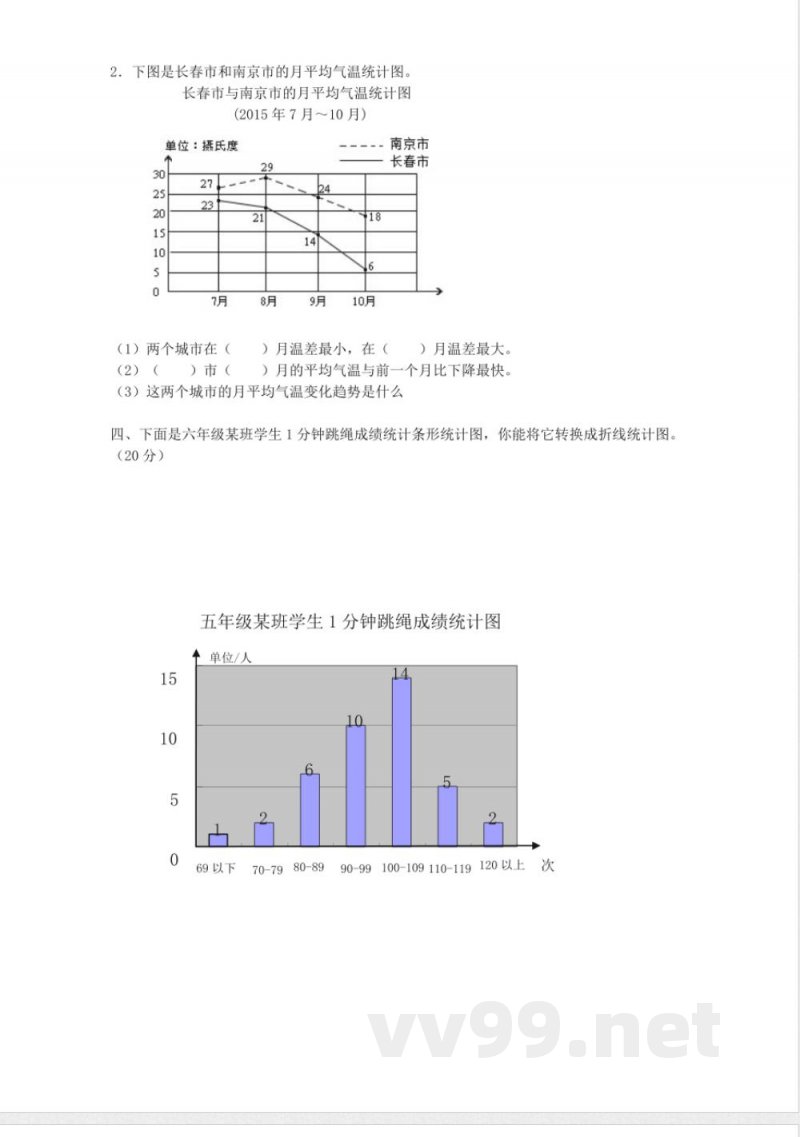 五年级下册数学 西师大版数学五年级下册第六单元测试卷(A)及答案 五年级下册数学 西师大版数学五年级下册第六单元测试卷(A)及答案