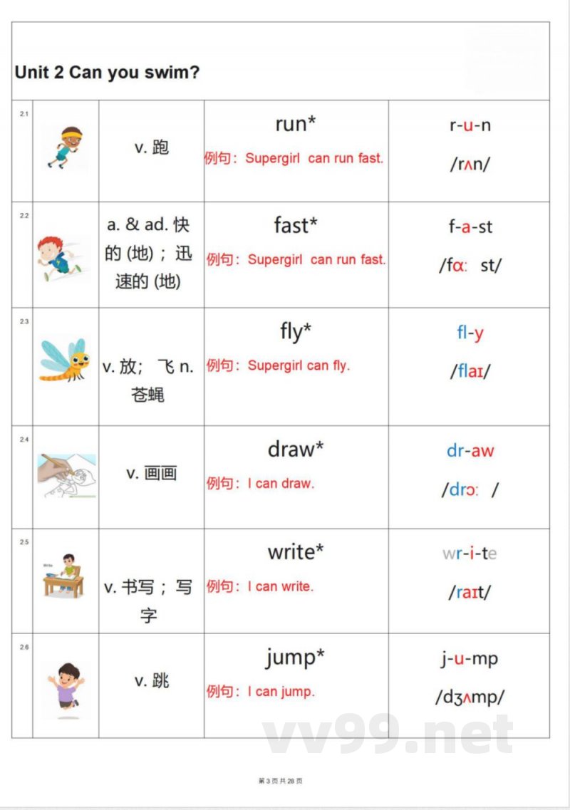 四年级上册英语 (沪教牛津深圳版）