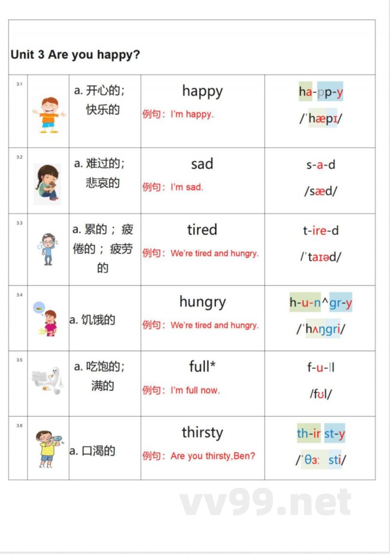 四年级上册英语 (沪教牛津深圳版）