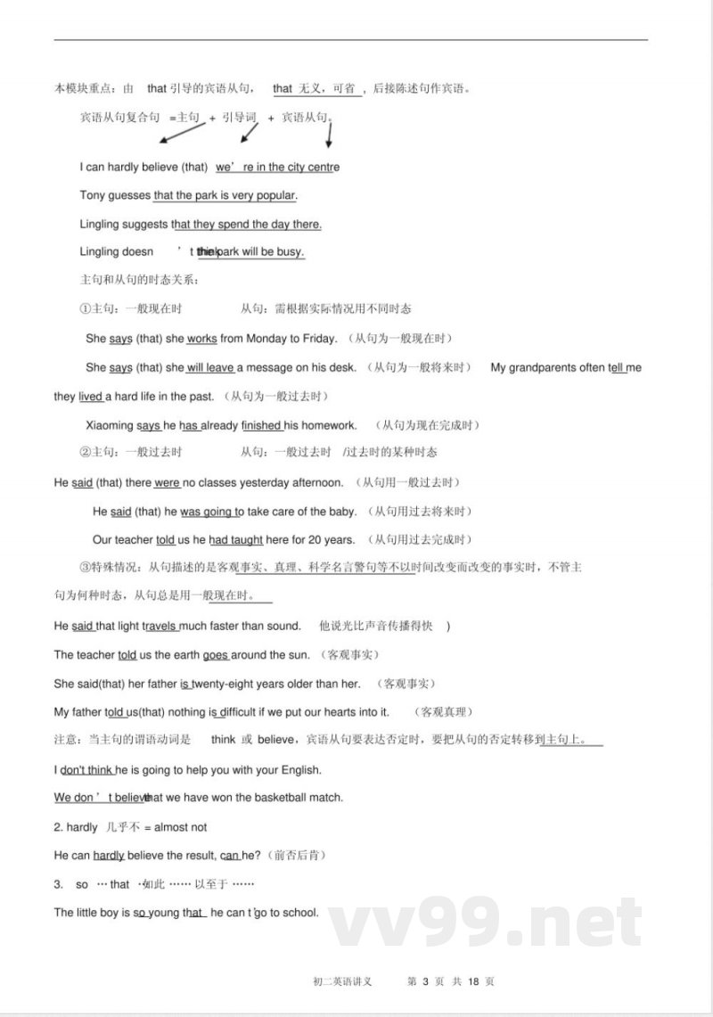 外研版八年级下册英语总复习讲义-含答案