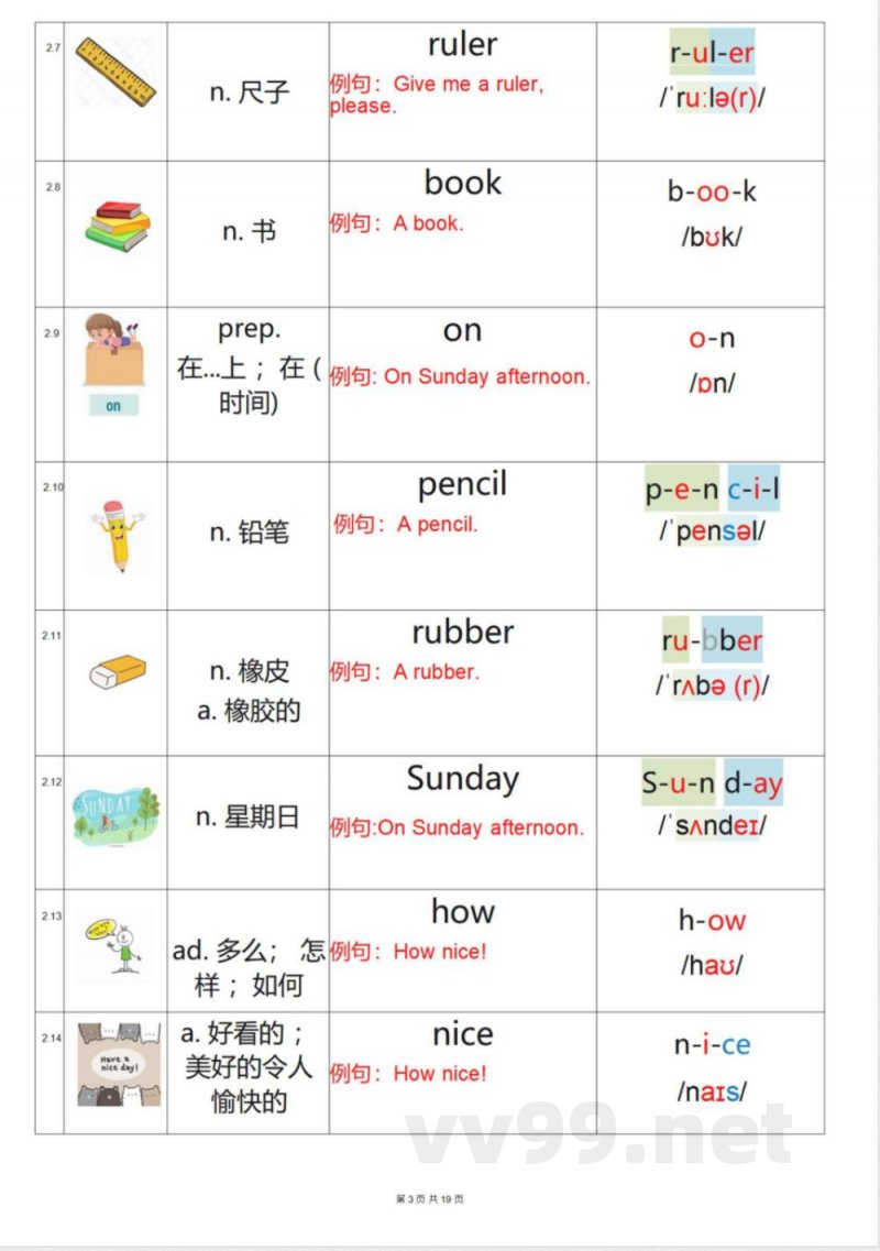 一年级上册英语(沪教牛津深圳版)(OCR)