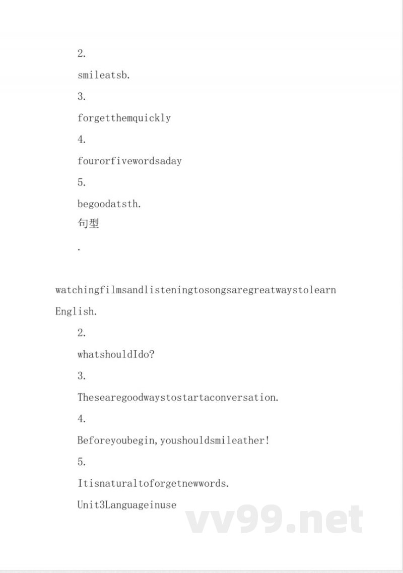 八年级英语上册期中复习知识点(XX新版外研版)