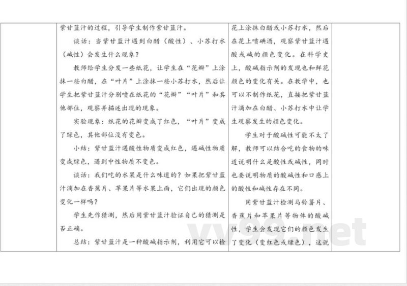 3.颜色变化 教案 人教鄂教版科学六年级上册