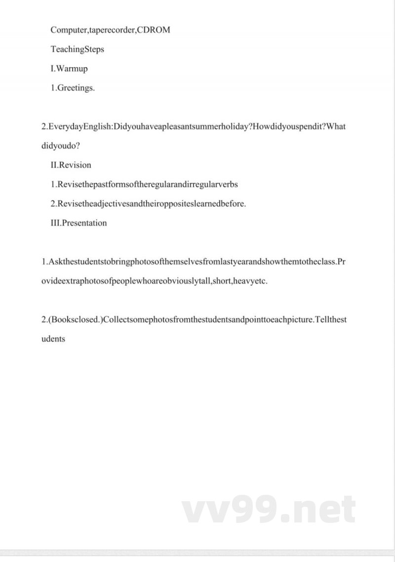 深圳版六年级英语上册教案 深圳版六年级英语上册教案