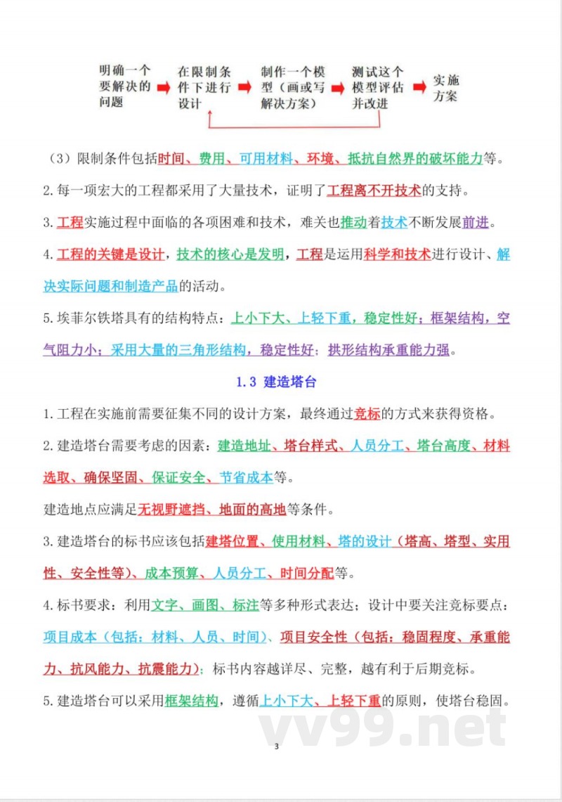 2025年新教科版六年级下册科学知识点（背诵版）