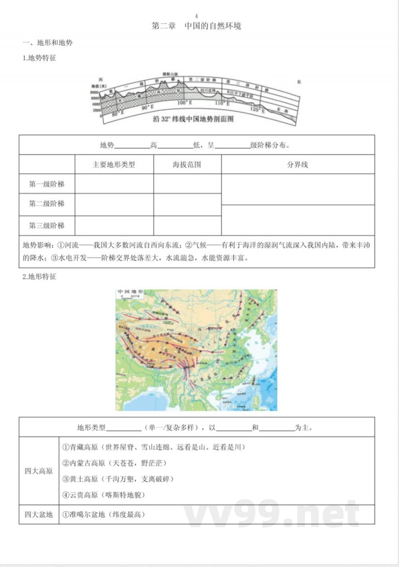 商务星球版八年级上册8上地理