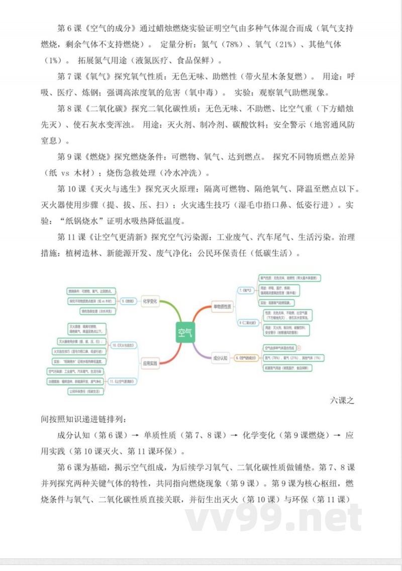 青岛版科学五年级下册第二单元《空气》大单元整体教学设计