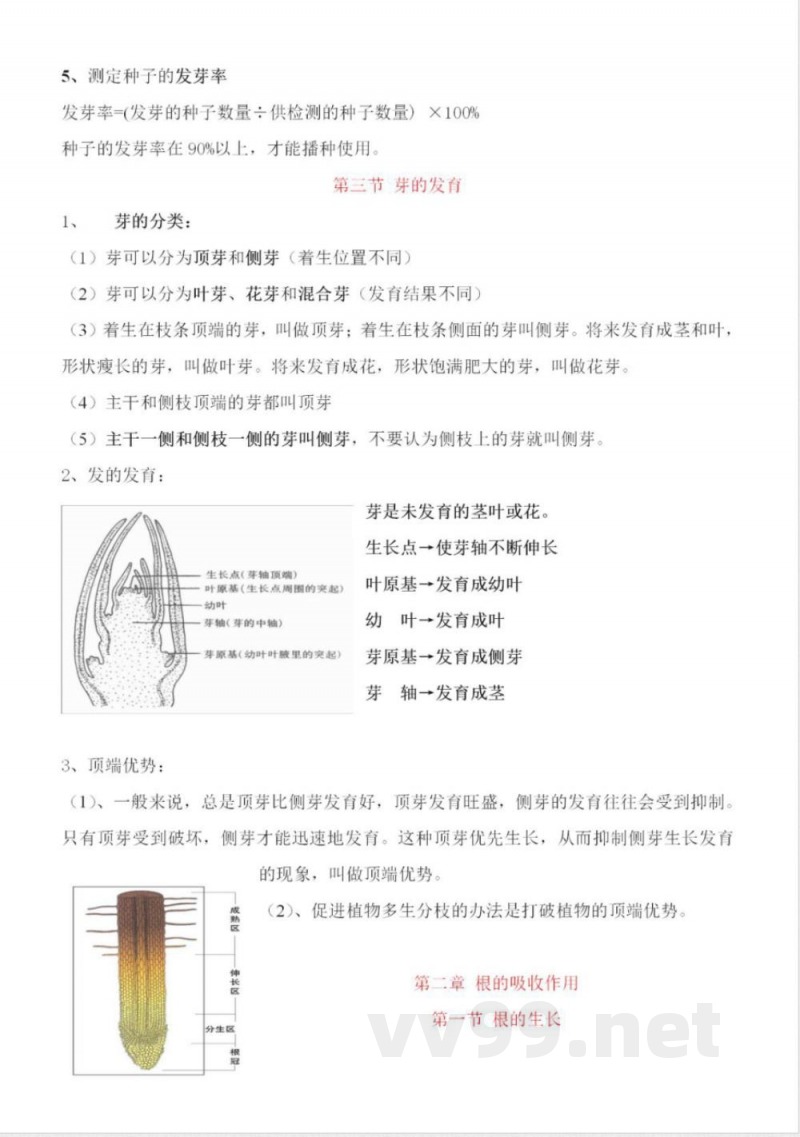 冀少版初中生物八年级上册知识梳理