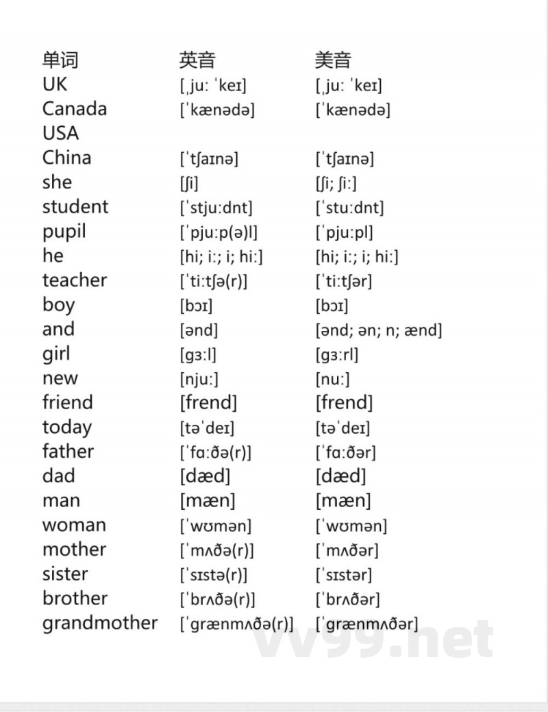 人教版三年级起点三年级下册同步单词表 人教版三年级起点三年级下册同步单词表