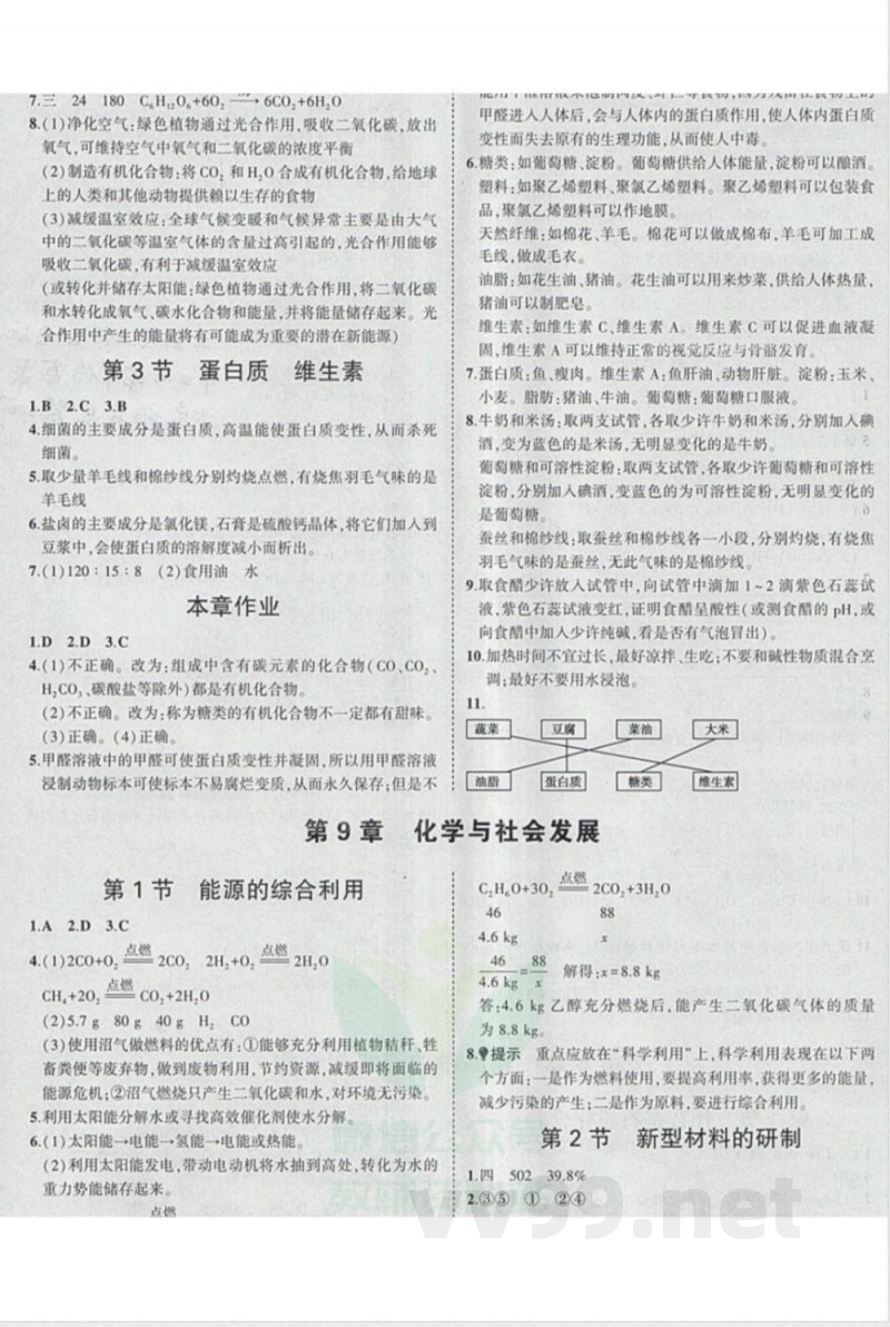 2026九年级下册化学沪教版