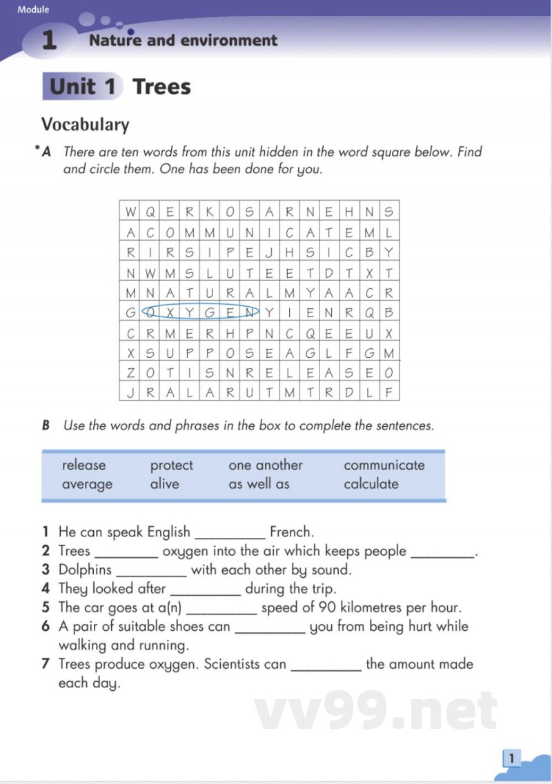 （牛津上海版）英语练习部分八年级第二学期