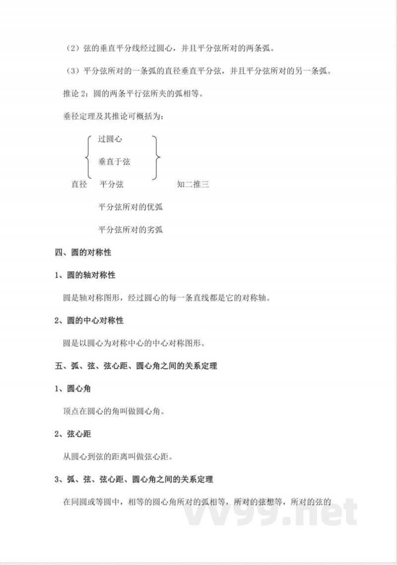 苏教版九年级全册知识点梳理