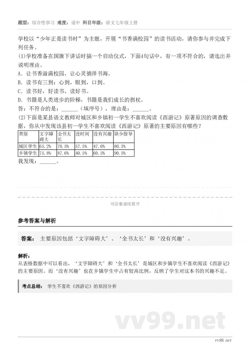 学校以“少年正是读书时”为主题，开展“书香满校园”的读书活动，请你参与并完成下列任务。(1)学校准备在国旗下讲...