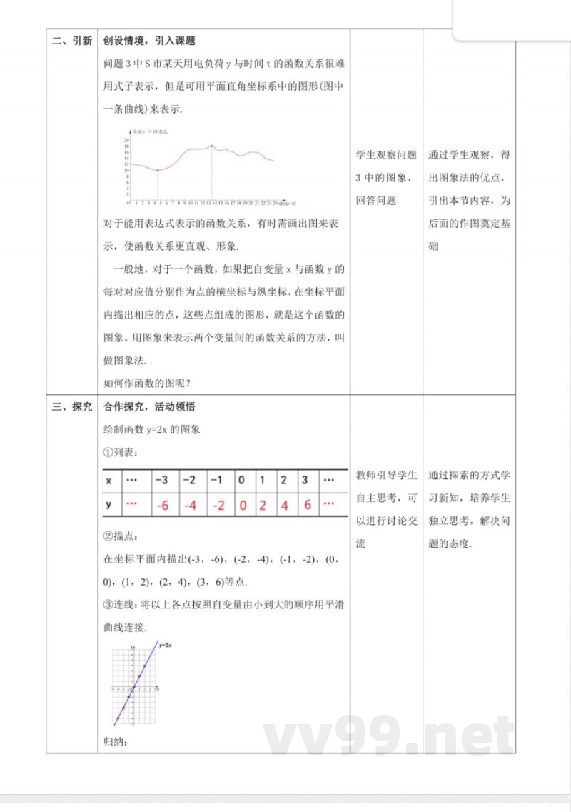 12.1.3函数教学设计 2025沪科版数学八年级上册