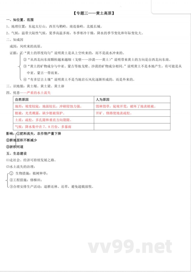 初中八年级下册地理知识点归纳 初中八年级下册地理知识点归纳