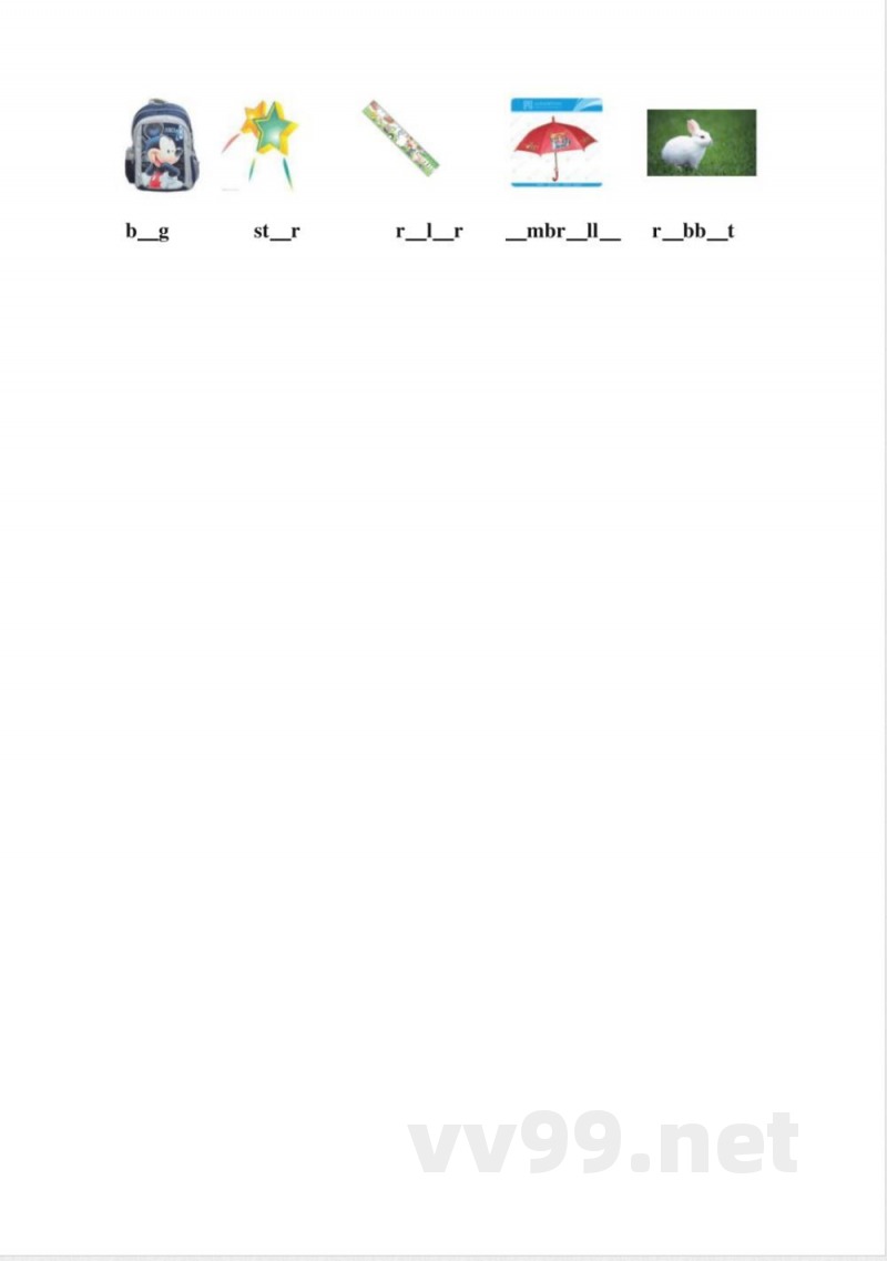 闽教版三年级英语上册第三单元试卷