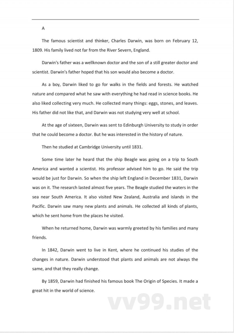 仁爱版九年级下册英语试题